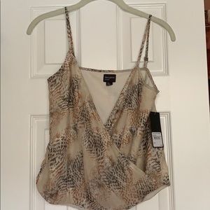 Leopard Spaghetti Strap Top